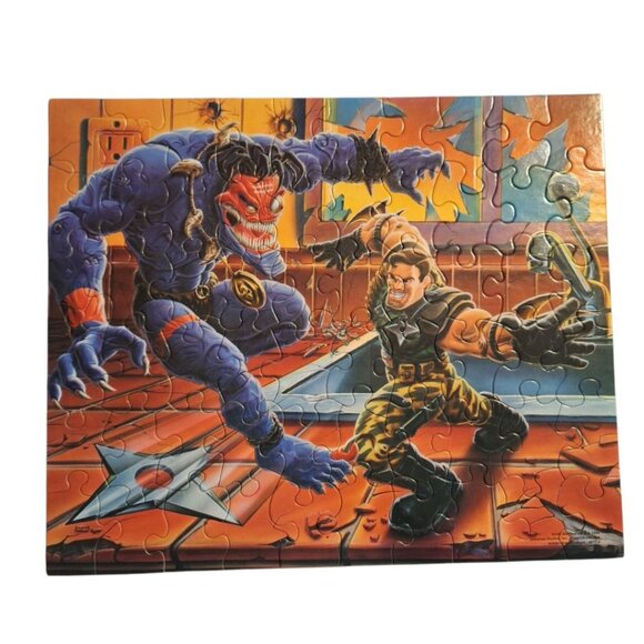 Small Soldiers 1998 Puzzle Kids 90s Millennial Complete 60 Pieces Hero Villian - Picture 11 of 11